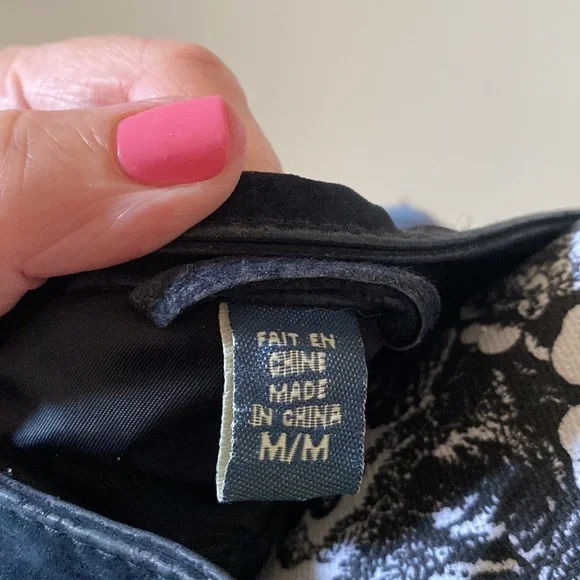 Blue suede jacket - Picture 5 of 6